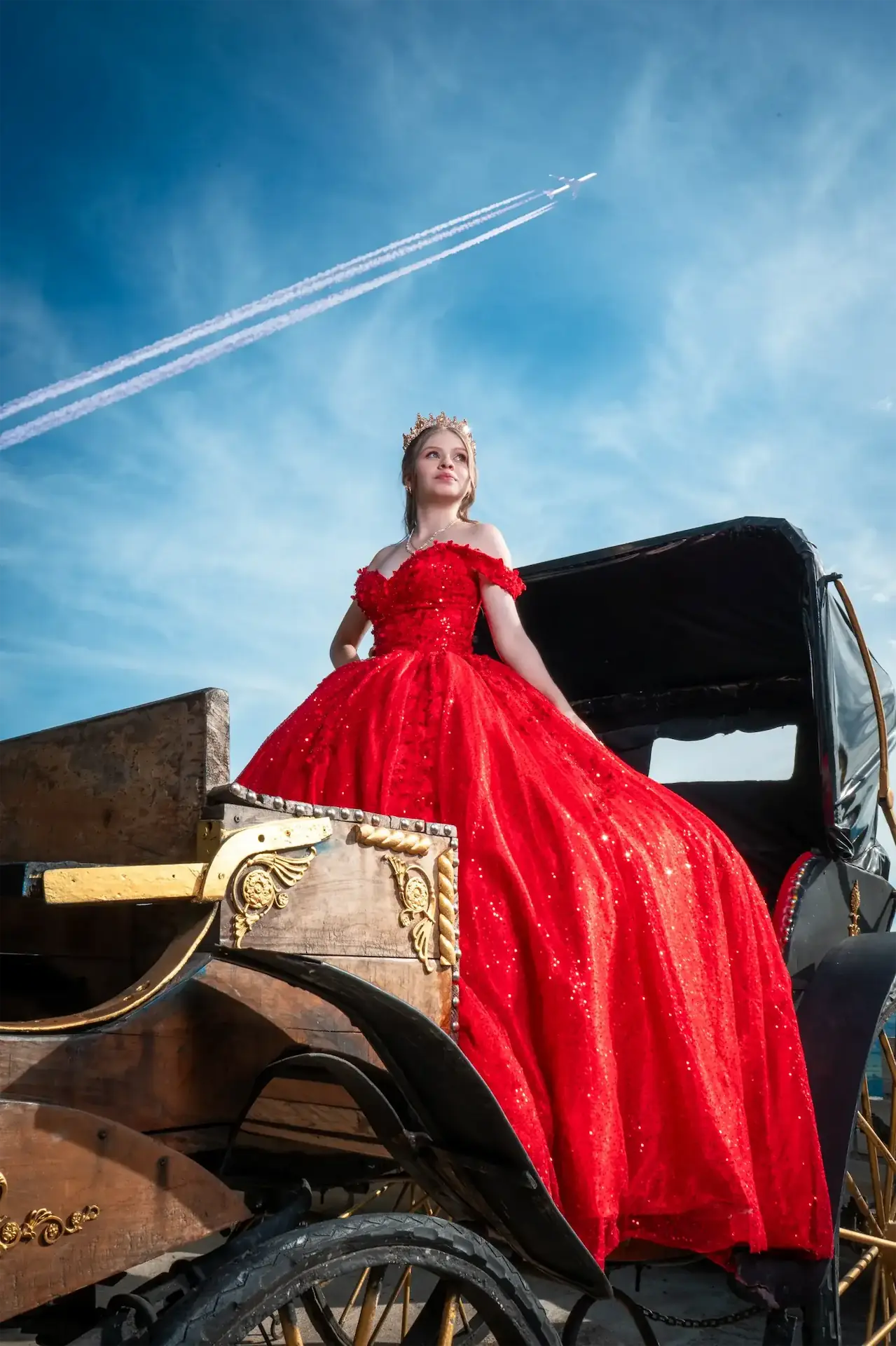 Sesión de fotos de gala 15 años